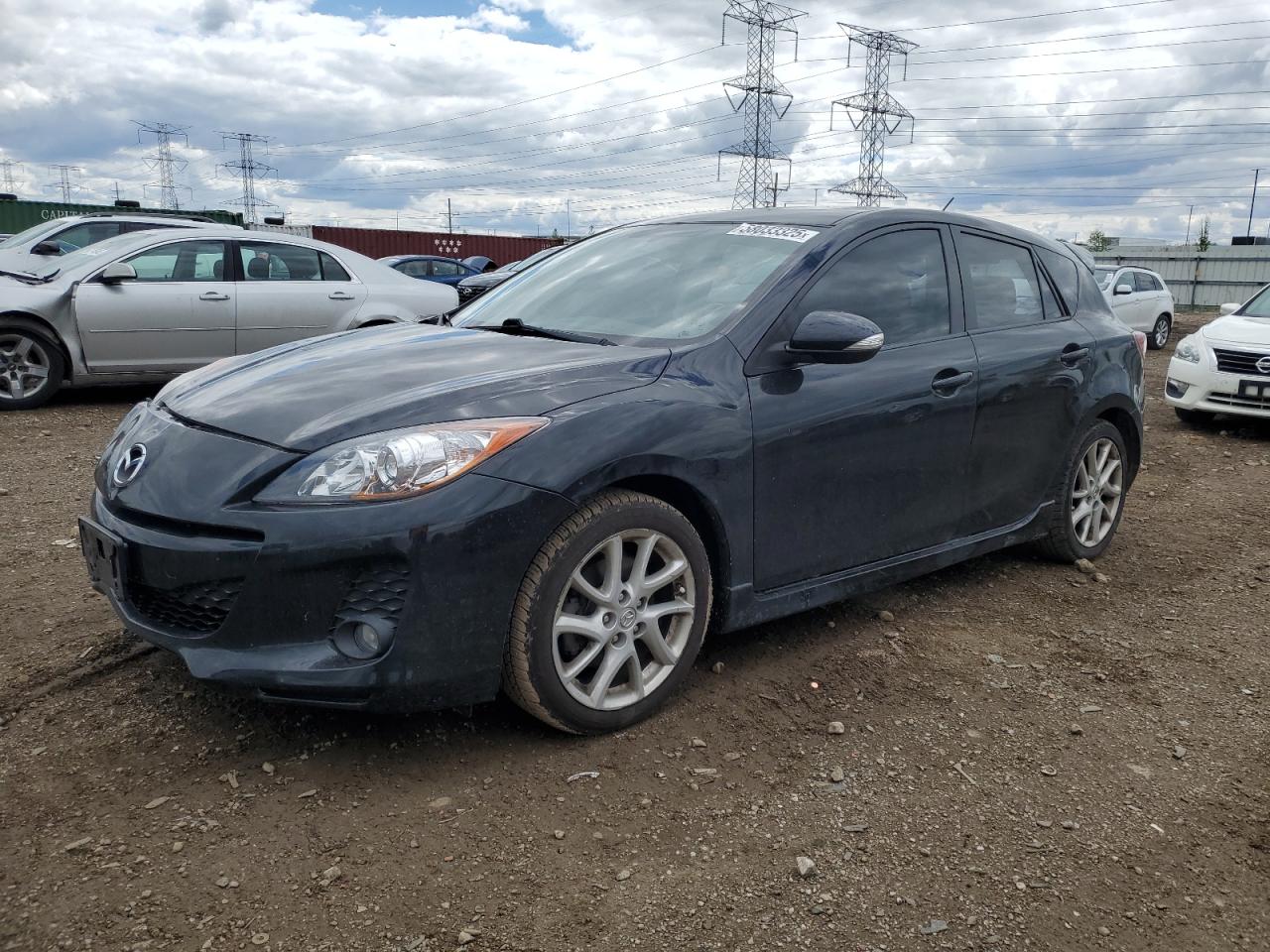 2012 Mazda 3 S للبيع في Elgin، IL - Rear End