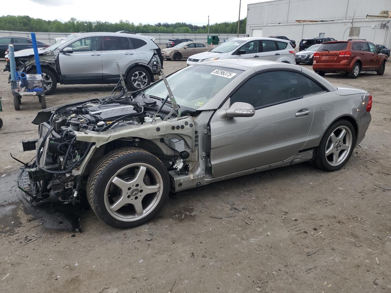 2003 Mercedes-Benz Sl 500R de vânzare în Fredericksburg, VA - Front End