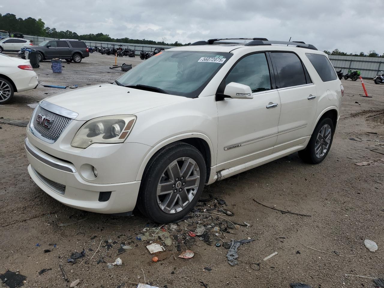 2011 Gmc Acadia Denali de vânzare în Harleyville, SC - Side
