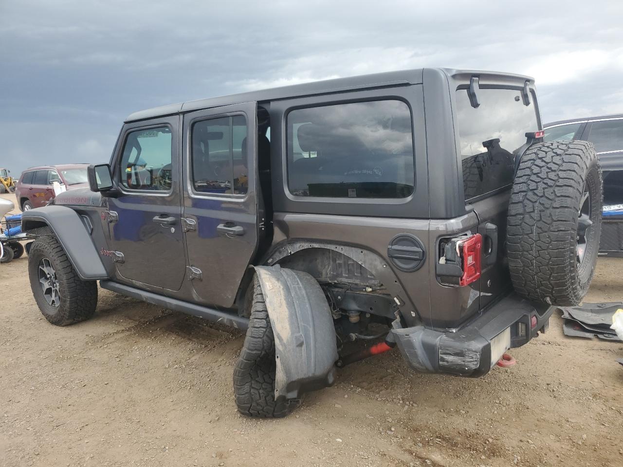 2018 Jeep Wrangler Unlimited Rubicon VIN: 1C4HJXFG3JW191070 Lot: 56842315