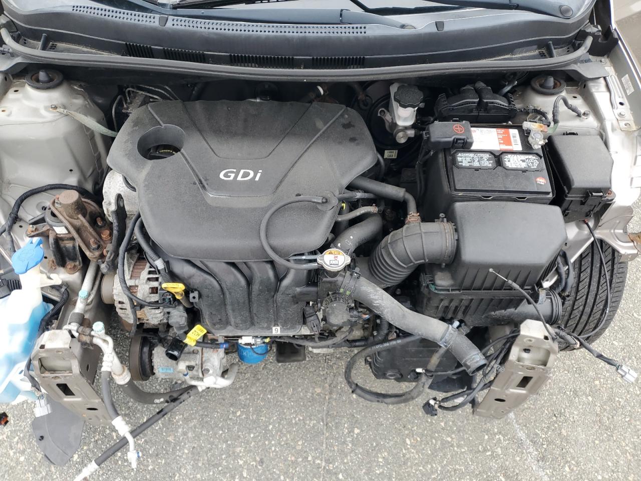 2013 Hyundai Accent Gls VIN: KMHCU4AEXDU354573 Lot: 57302075