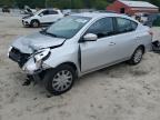 2017 Nissan Versa S de vânzare în Mendon, MA - Front End