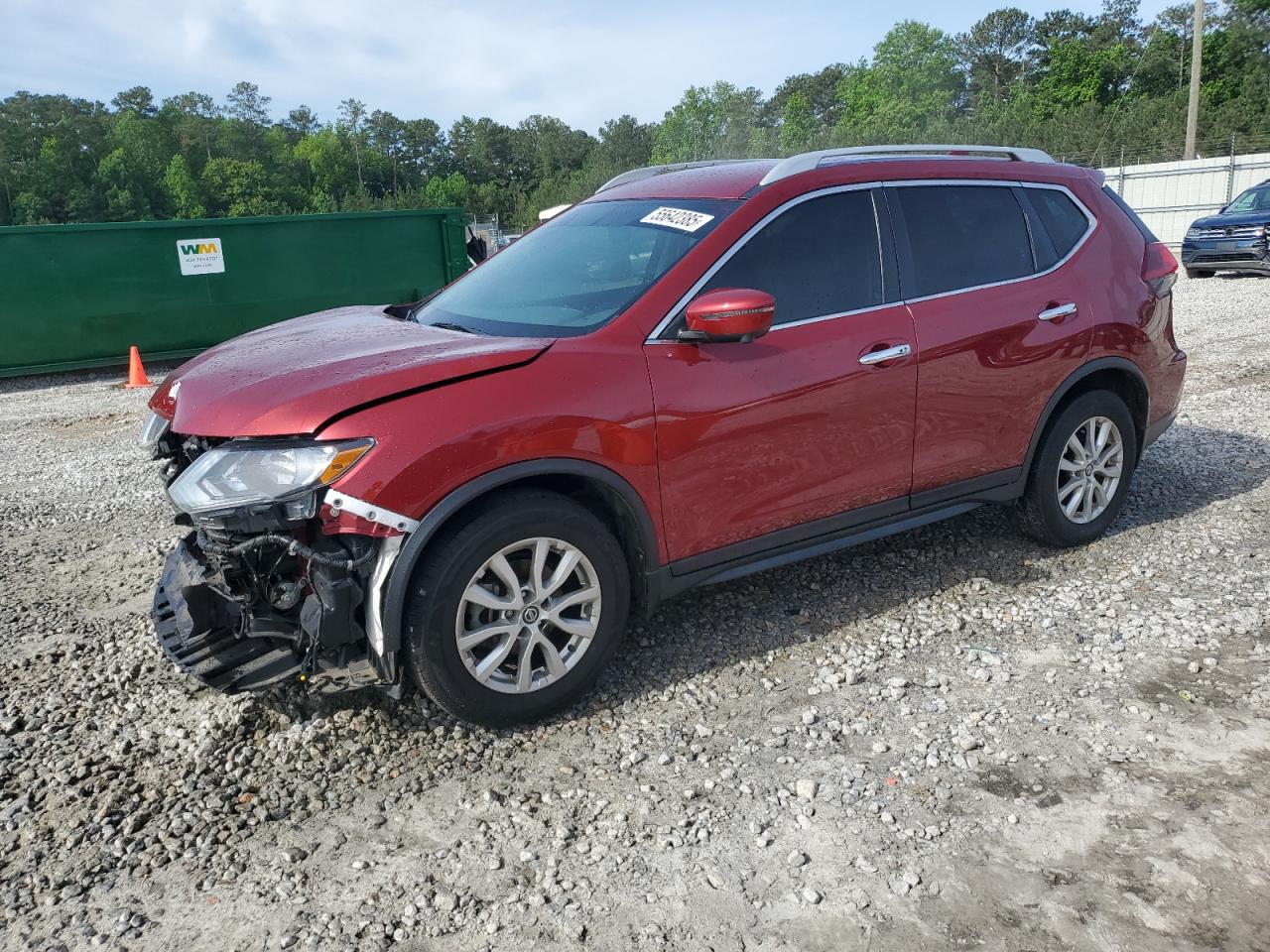2018 Nissan Rogue S zu verkaufen in Ellenwood, GA - Front End