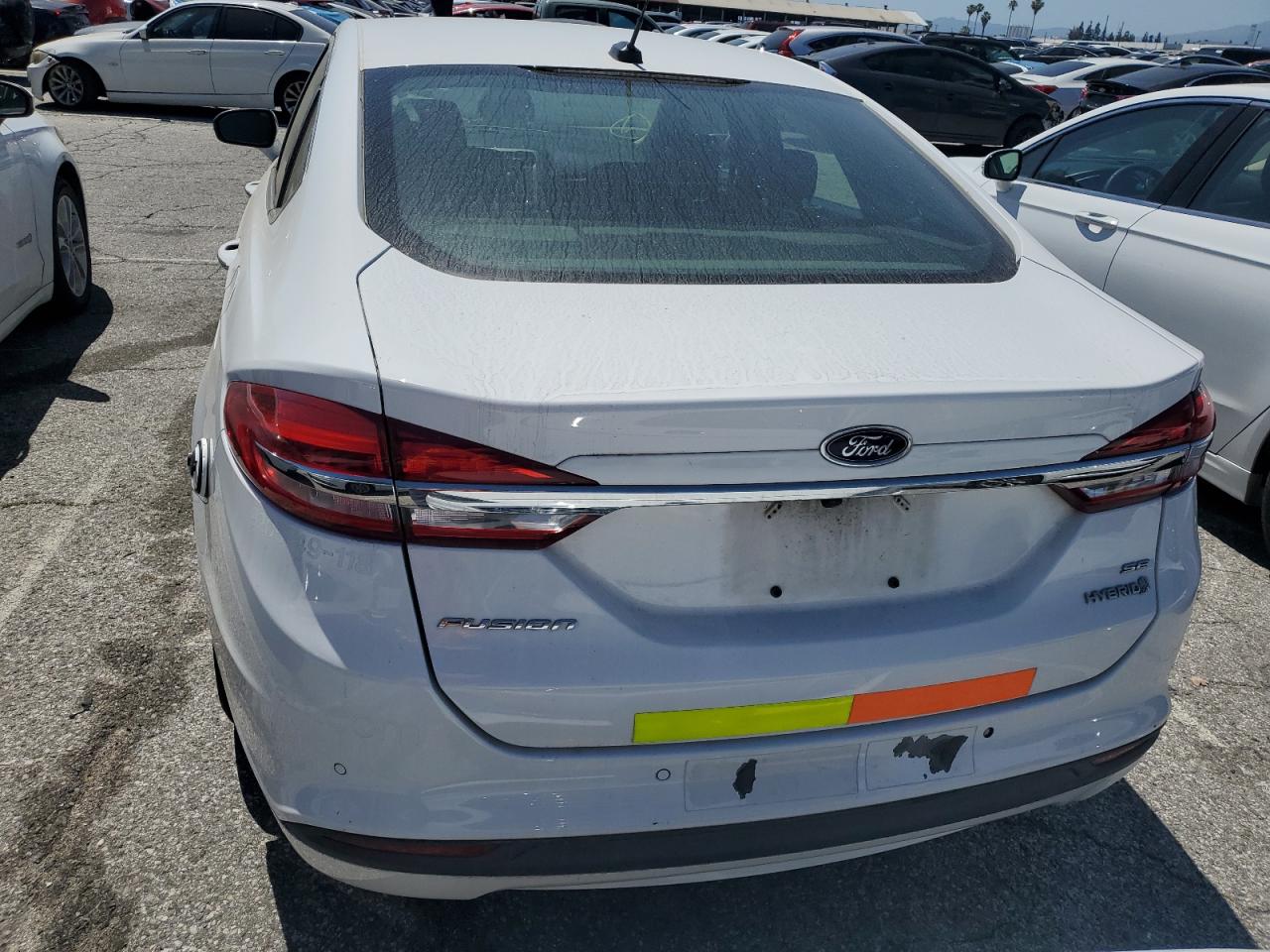 2018 Ford Fusion Se Hybrid VIN: 3FA6P0LU7JR171565 Lot: 54027845