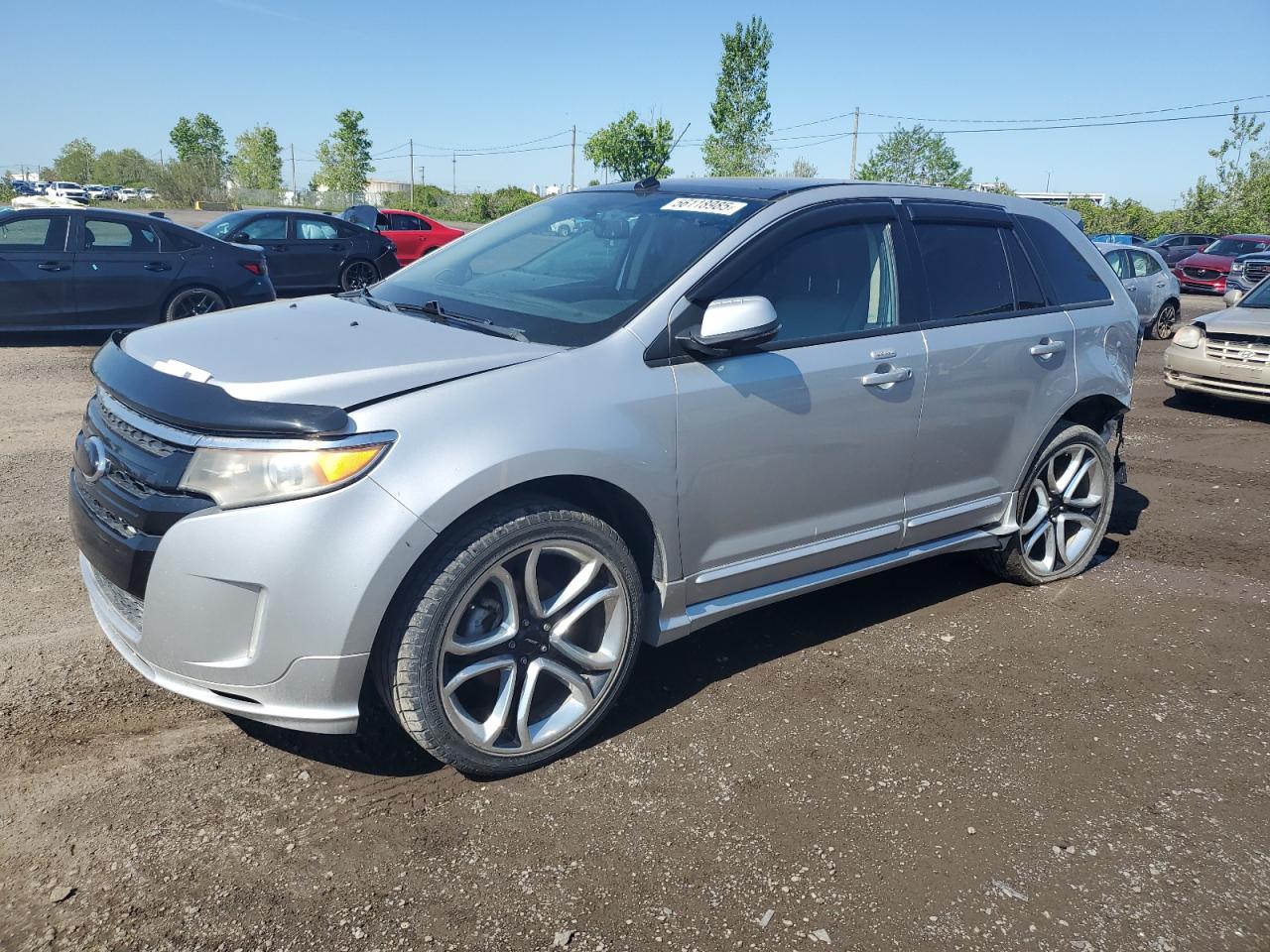 2012 Ford Edge Sport na sprzedaż w Montreal-est, QC - Rear End