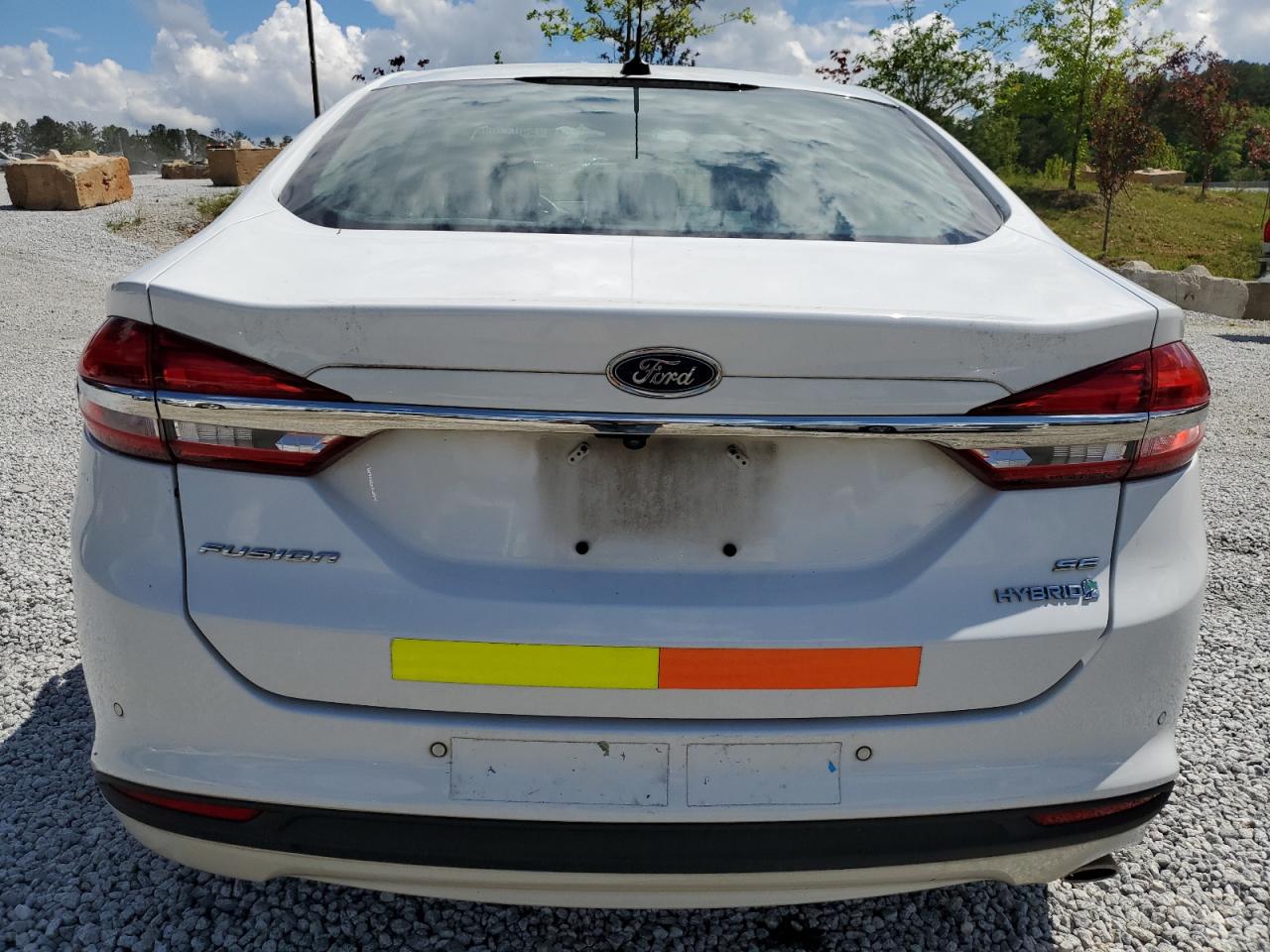 2018 Ford Fusion Se Hybrid VIN: 3FA6P0LU8JR281914 Lot: 54033995