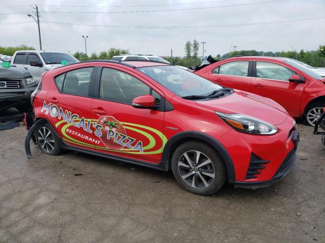  TOYOTA PRIUS 2019 Czerwony
