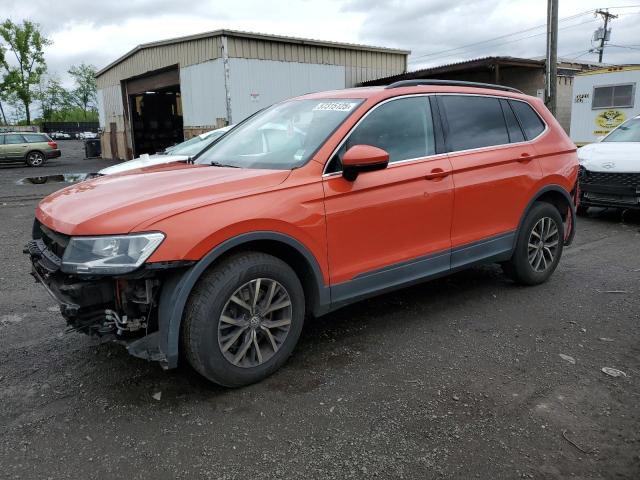  VOLKSWAGEN TIGUAN 2019 Оранжевый