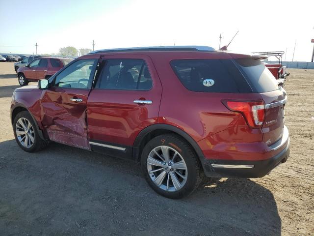  FORD EXPLORER 2019 Czerwony