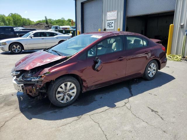  HONDA CIVIC 2012 Maroon