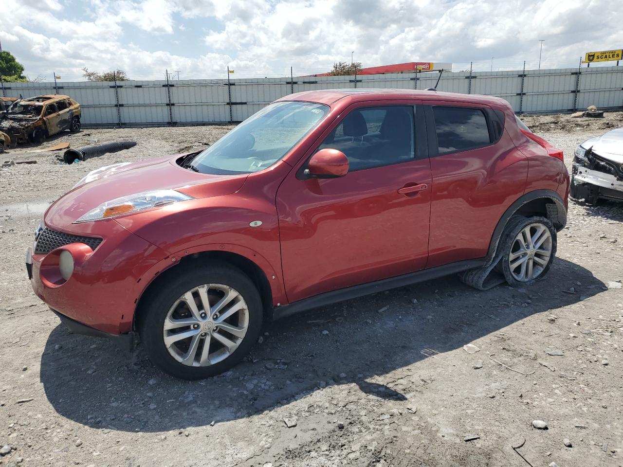 2012 Nissan Juke S na sprzedaż w Cahokia Heights, IL - Front End