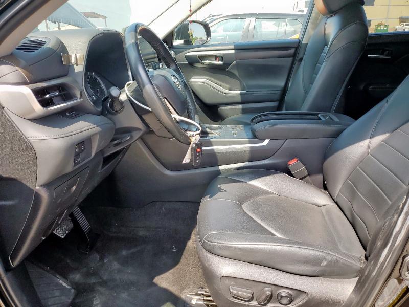  TOYOTA HIGHLANDER 2023 Черный