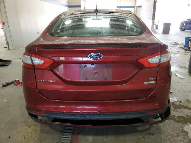 Sedans FORD FUSION 2016 Burgundy