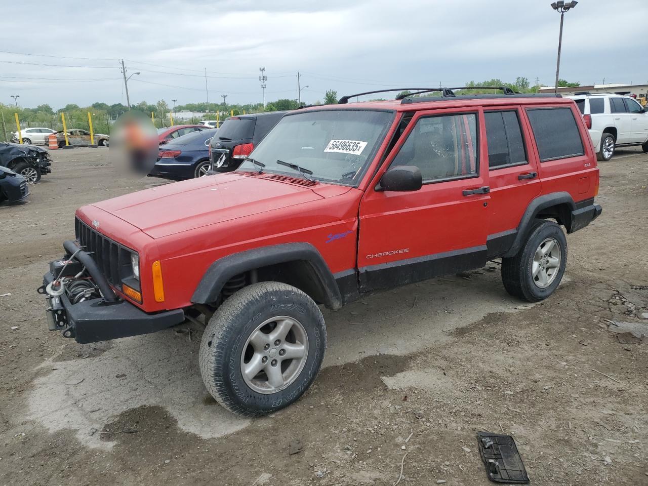 1998 Jeep Cherokee Sport for Sale in Indianapolis, IN - Side