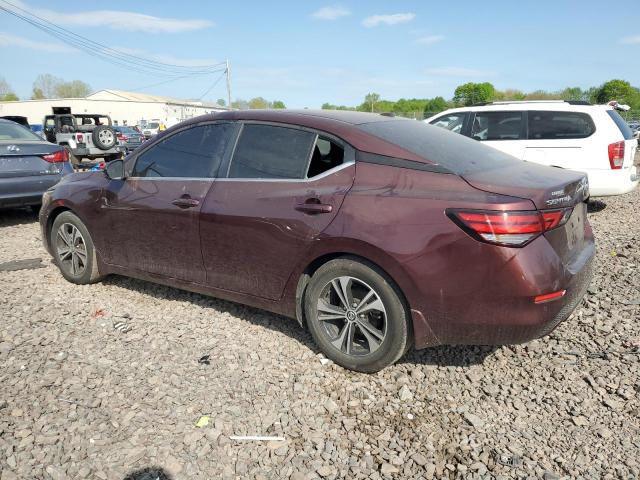  NISSAN SENTRA 2021 Burgundy