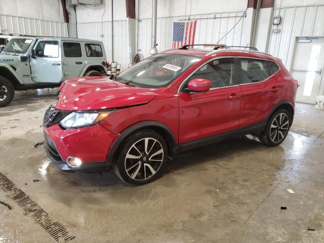  NISSAN ROGUE 2017 Червоний