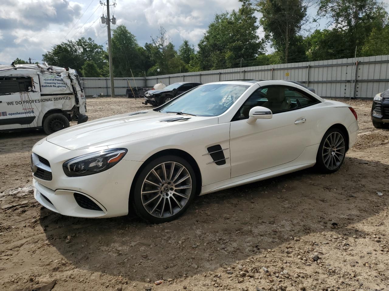 2020 Mercedes-Benz Sl 450 for Sale in Midway, FL - Water/Flood