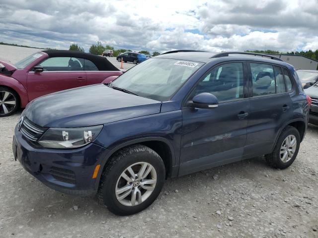  VOLKSWAGEN TIGUAN 2016 Granatowy