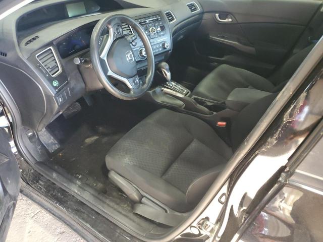 Седани HONDA CIVIC 2015 Чорний