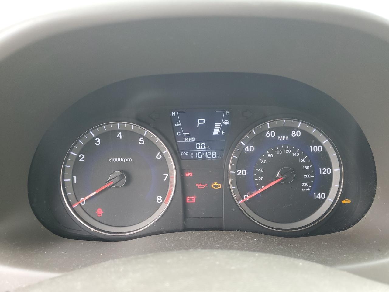 2013 Hyundai Accent Gls VIN: KMHCT4AE0DU506055 Lot: 57489225