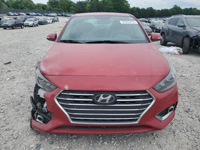  HYUNDAI ACCENT 2022 Red