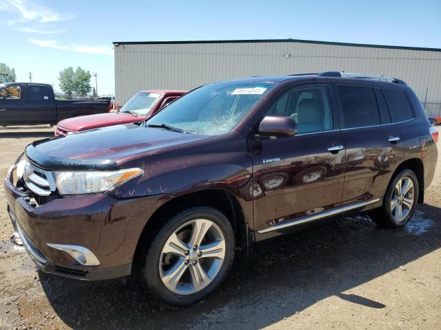 2011 TOYOTA HIGHLANDER LIMITED for sale at Copart AB - CALGARY