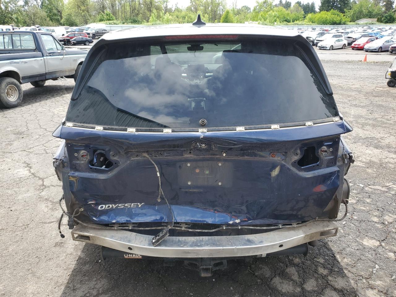 2022 Honda Odyssey Exl VIN: 5FNRL6H74NB028086 Lot: 56910685