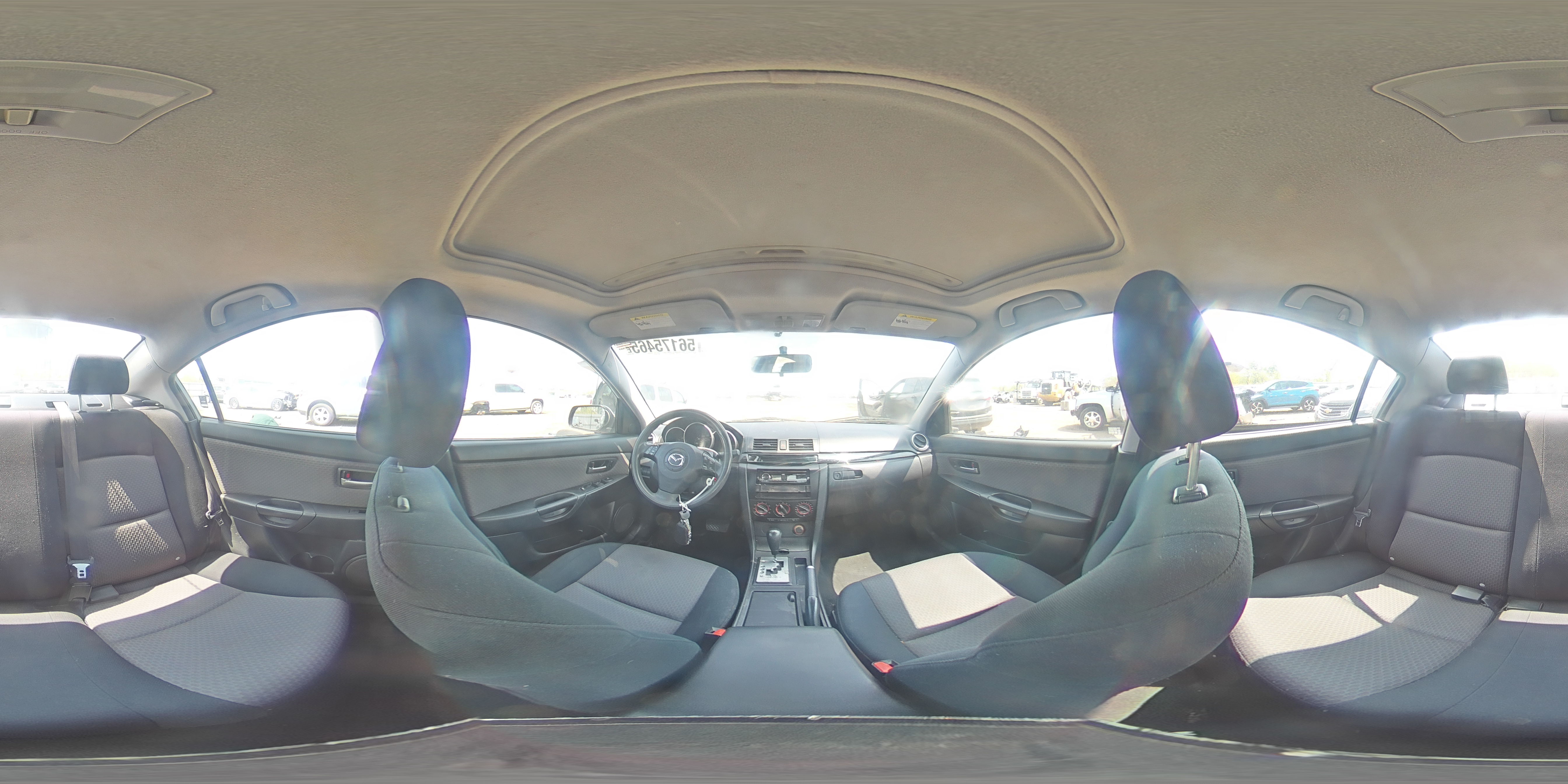 2006 Mazda 3 I VIN: JM1BK32F261497531 Lot: 56175465