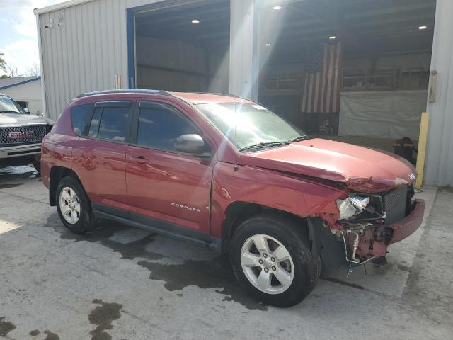 Паркетники JEEP COMPASS 2015 Бордовий