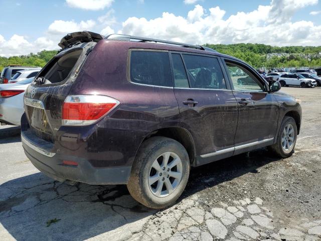  TOYOTA HIGHLANDER 2013 Бургунди