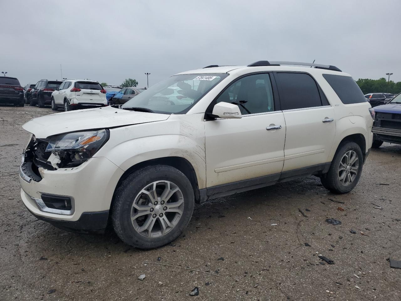 2015 Gmc Acadia Slt-1 იყიდება Indianapolis-ში, IN - Front End