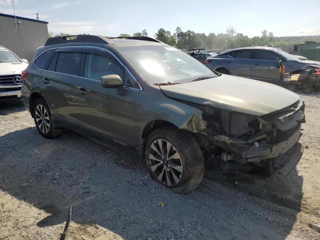  SUBARU OUTBACK 2017 Zielony