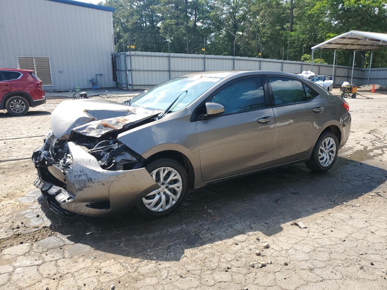 2018 Toyota Corolla L zu verkaufen in Austell, GA - Front End