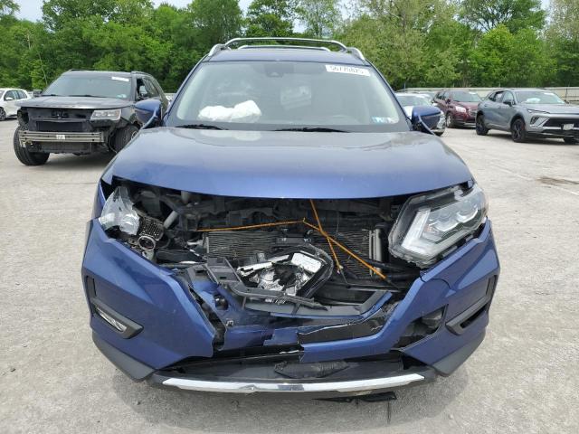  NISSAN ROGUE 2017 Granatowy