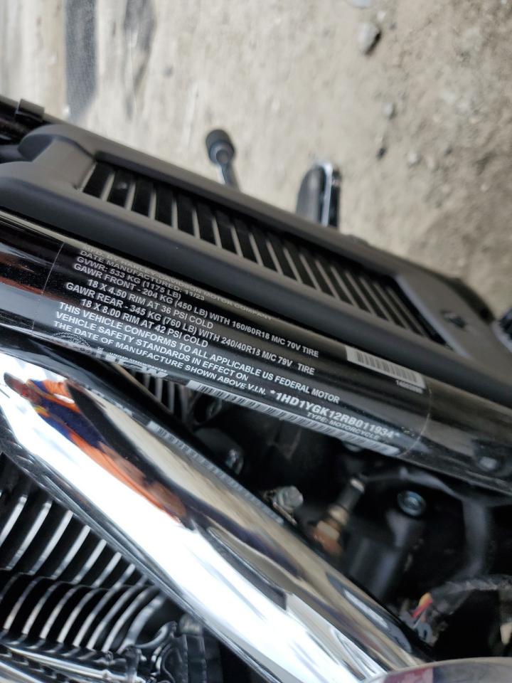 2024 Harley-Davidson Flfbs VIN: 1HD1YGK12RB011934 Lot: 57855845