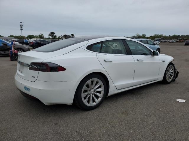 Hatchbacks TESLA MODEL S 2016 Biały