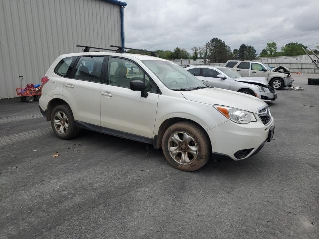 SUBARU FORESTER 2015 Biały