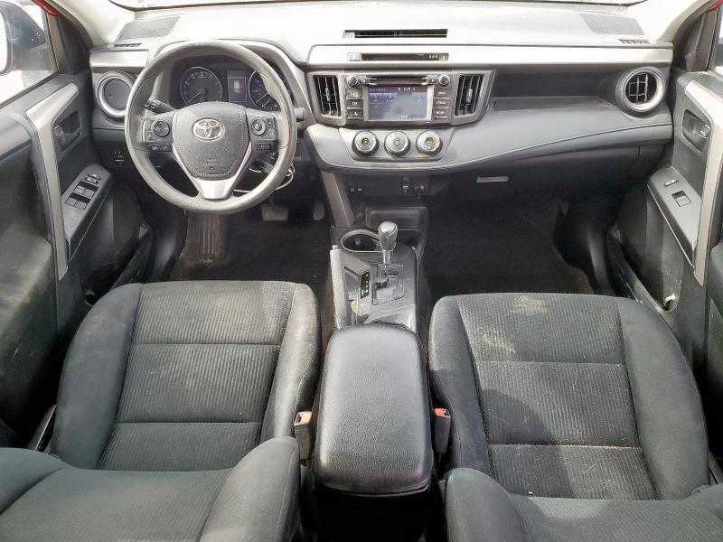  TOYOTA RAV4 2017 Красный