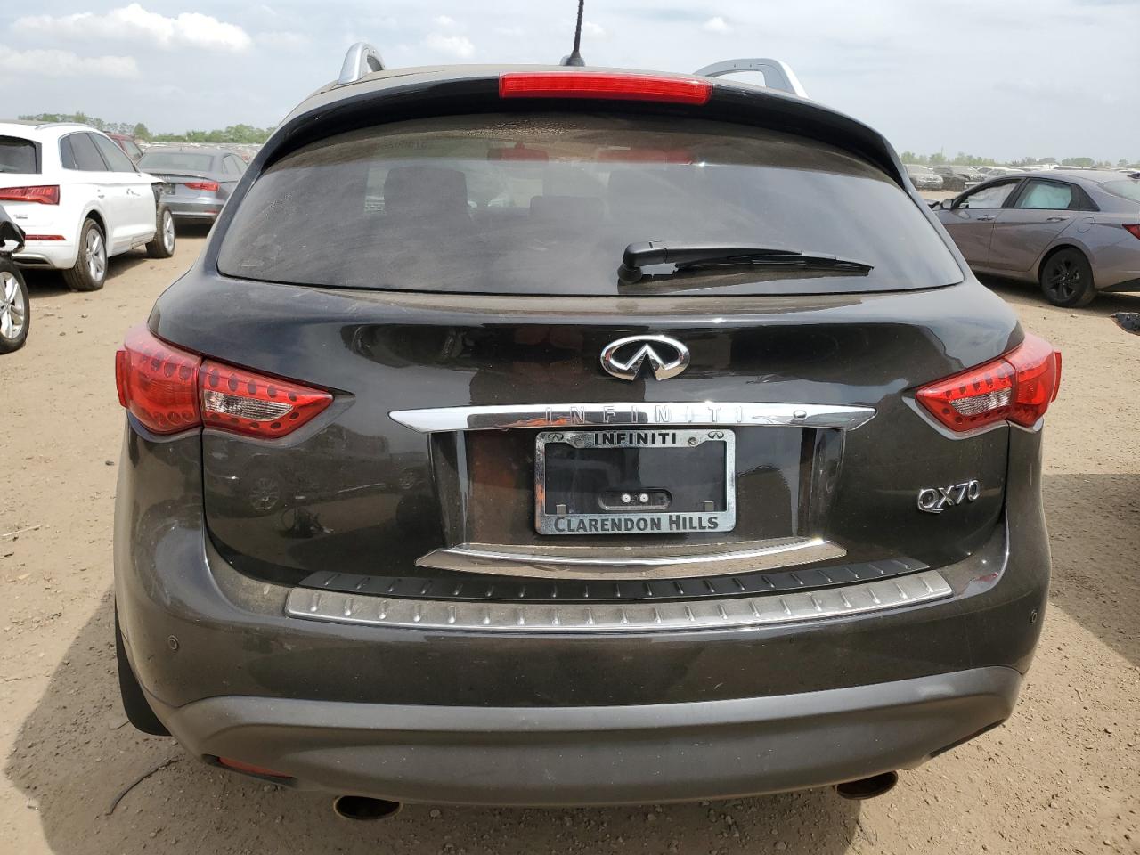 2015 Infiniti Qx70 VIN: JN8CS1MW4FM483865 Lot: 57000365