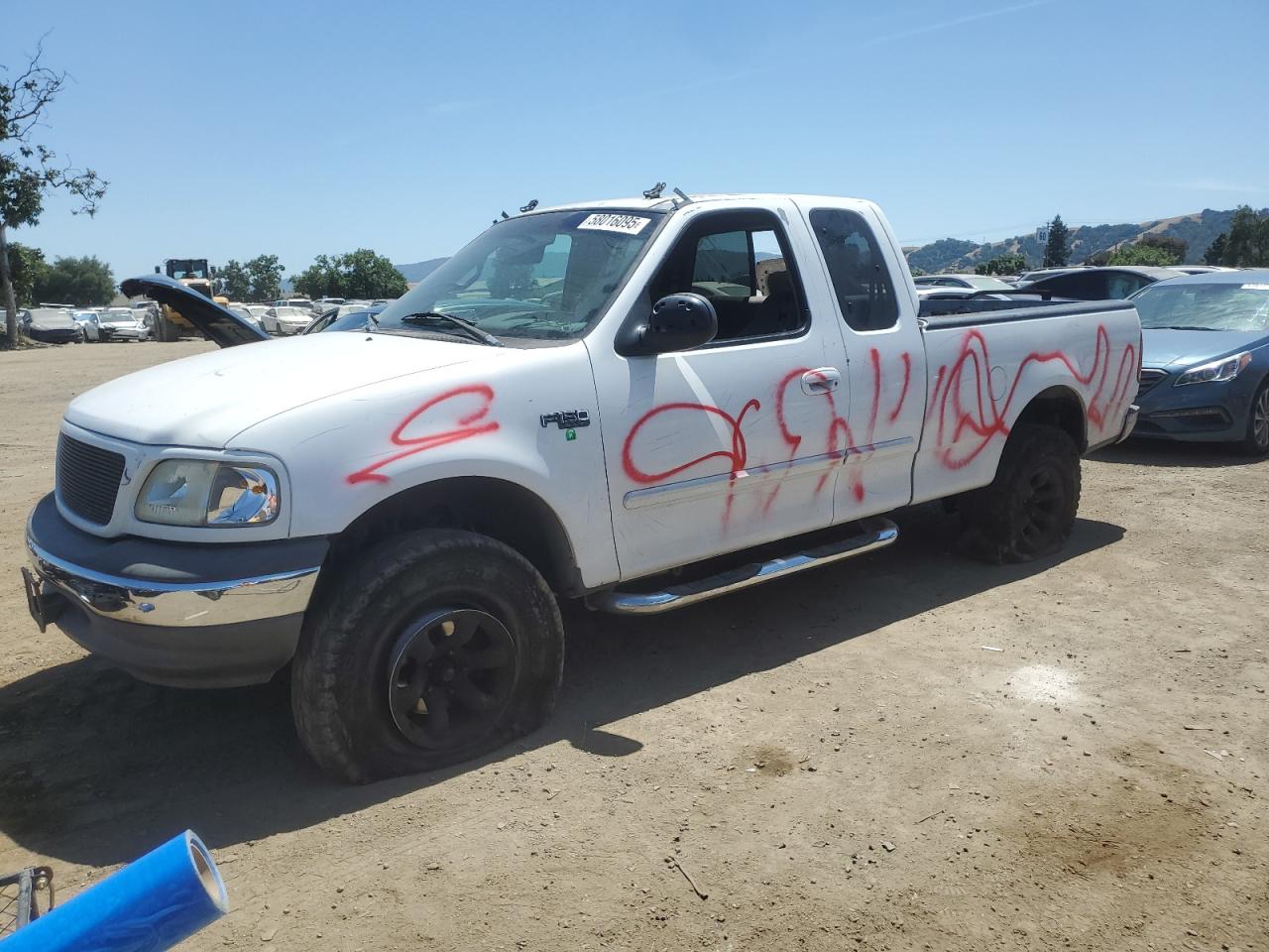1999 Ford F150 за продажба в San Martin, CA - Vandalism