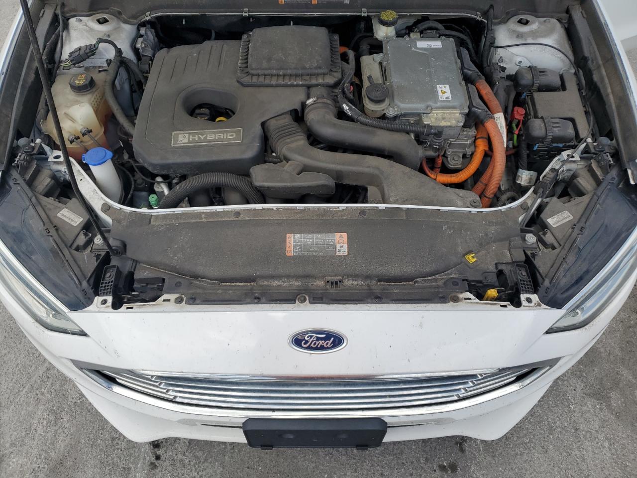 2017 Ford Fusion Se Hybrid VIN: 3FA6P0LU4HR409575 Lot: 55445325