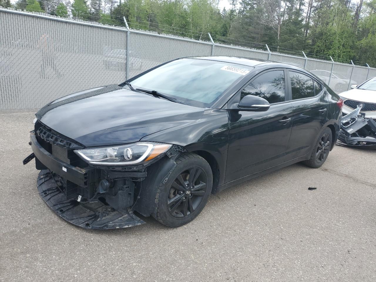 2018 Hyundai Elantra Sel en Venta en Cookstown, ON - Front End
