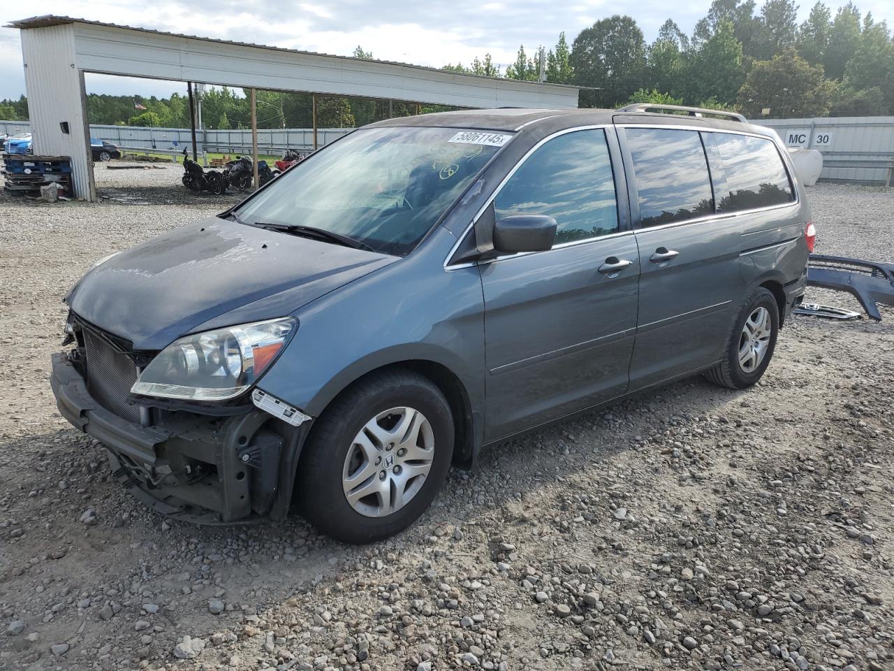 2007 Honda Odyssey Exl იყიდება Memphis-ში, TN - Front End
