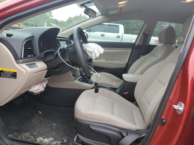  HYUNDAI ELANTRA 2017 Czerwony