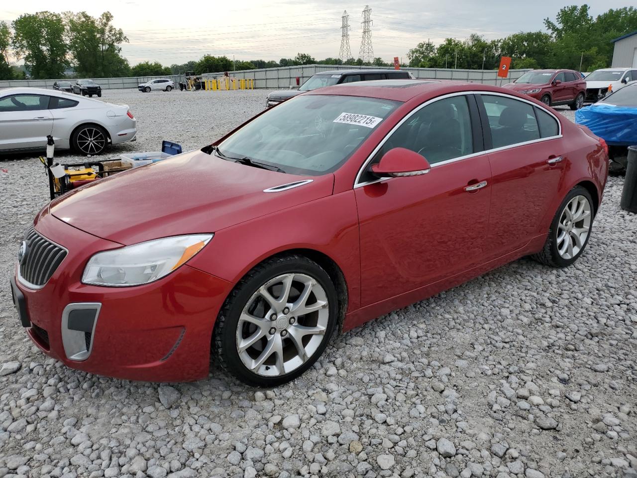 2013 Buick Regal Gs de vânzare în Barberton, OH - Minor Dent/Scratches