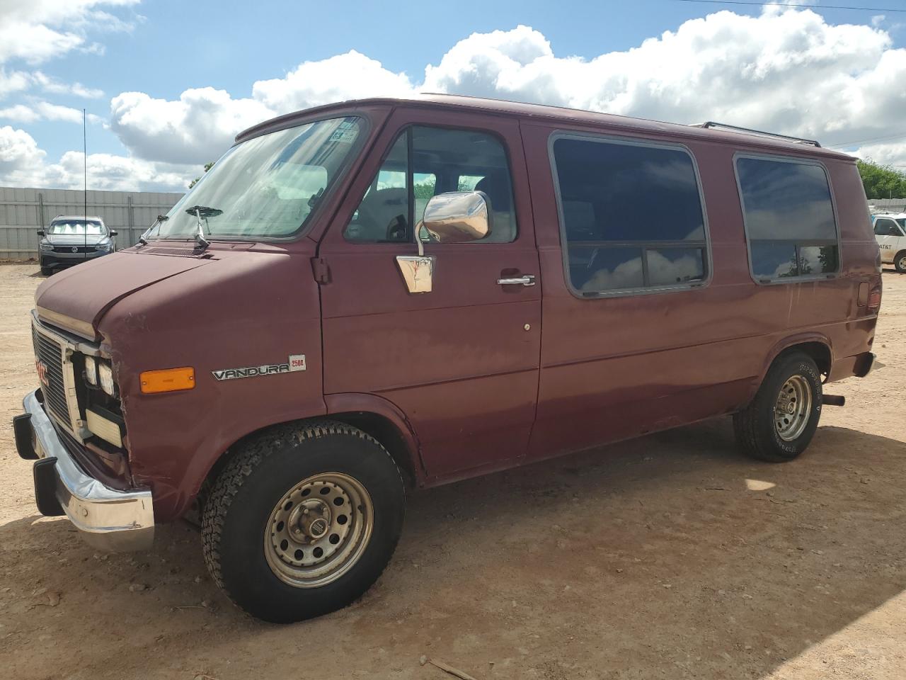 1994 Gmc Rally Wagon / Van G2500 de vânzare în Oklahoma City, OK - Front End