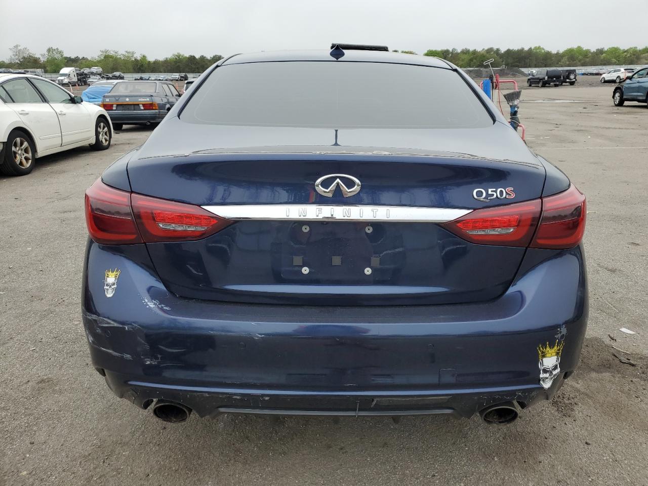2021 Infiniti Q50 Luxe VIN: JN1EV7BP9MM703172 Lot: 57243185