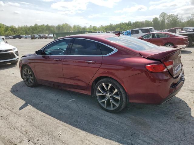Sedans CHRYSLER 200 2015 Bordowy