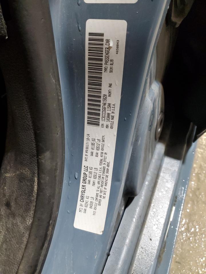 2015 Chrysler 200 S VIN: 1C3CCCDG6FN615620 Lot: 56678965