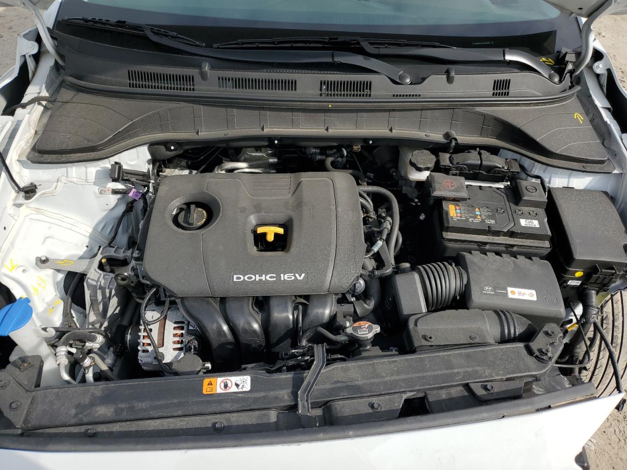 2021 Hyundai Kona Se VIN: KM8K12AA7MU663858 Lot: 56104355